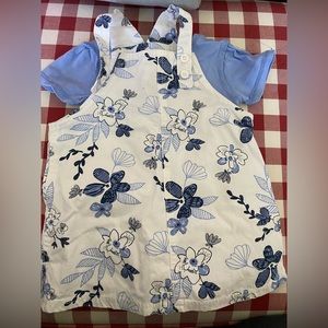 24 Month Overall Dress with Undershirt